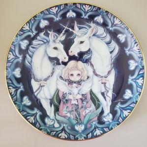 Reco Guardians of the innocent children 1990 plate